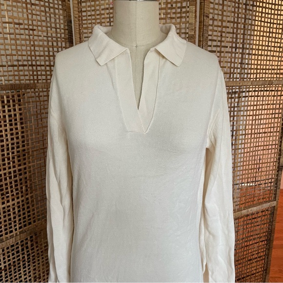 EUC Djerf Avenue by Matilda Djerf Getaway Dress in White Cream Off White - Picture 6 of 6
